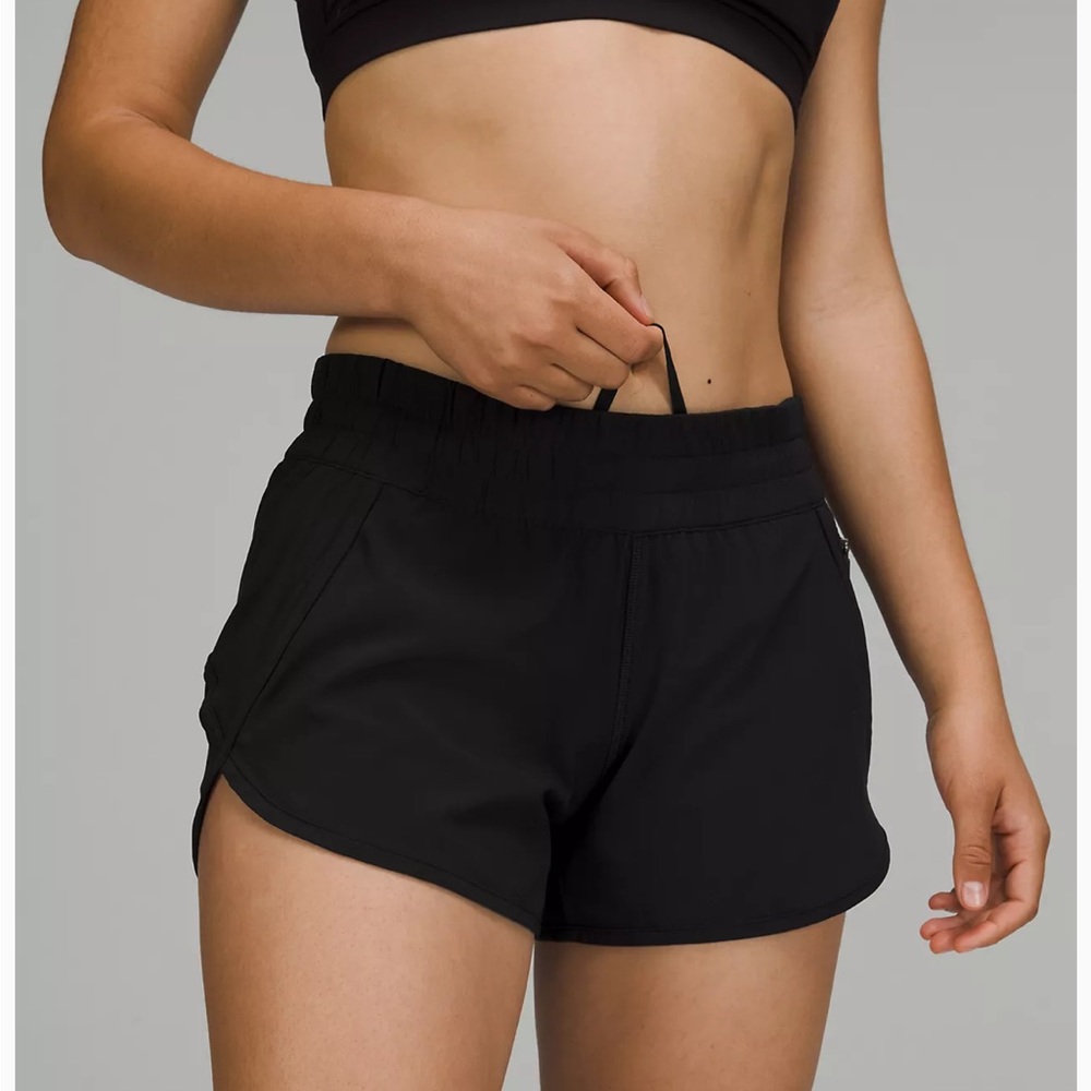 Like New Lululemon Tracker Low Rise Shorts